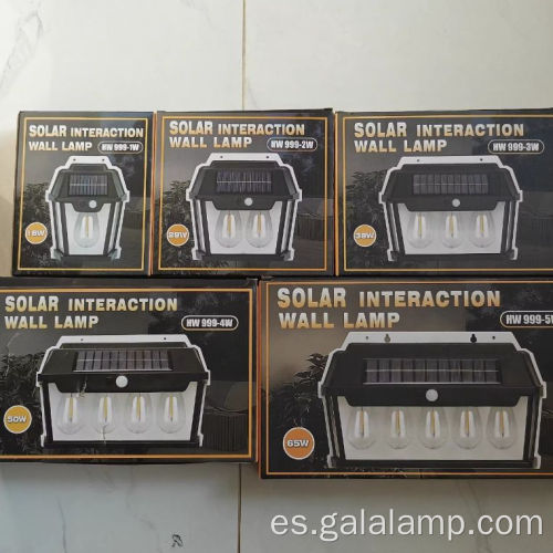 Aplique de exterior para jardín para una iluminación nocturna eficiente